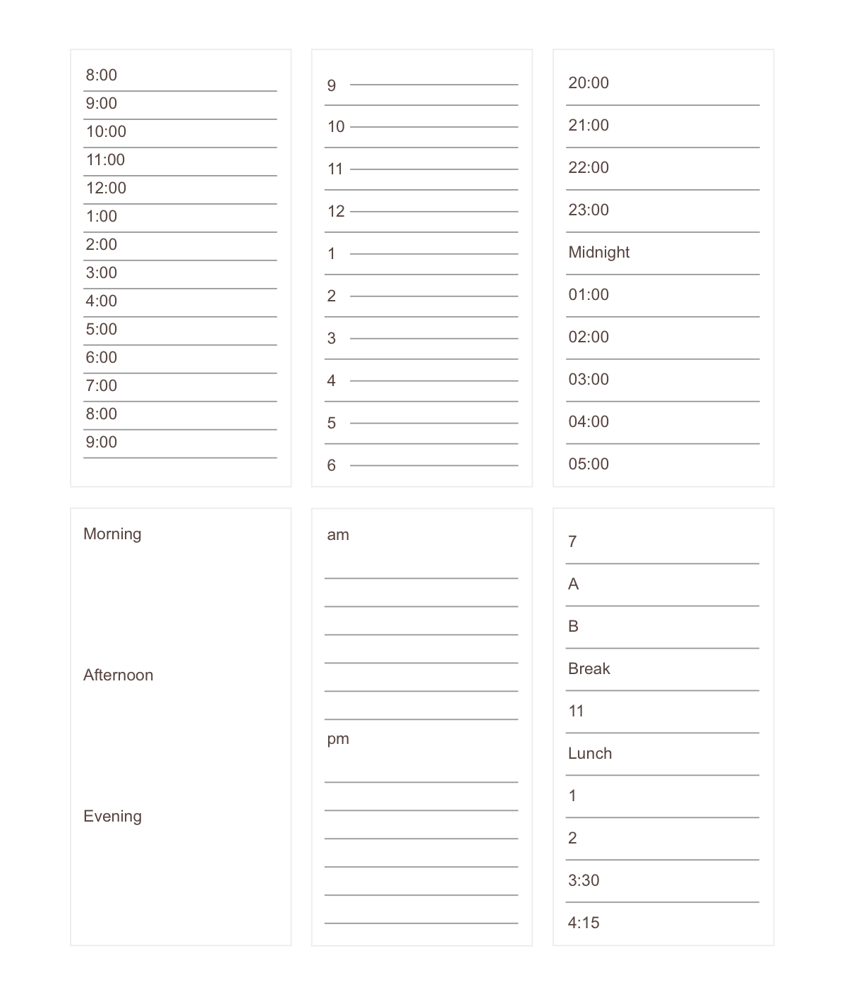 OUR SCHEDULES – Agendio Blog